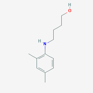 molecular formula C12H19NO B1228060 4-(2,4-Dimethyl-phenylamino)-butan-1-ol CAS No. 356086-89-0