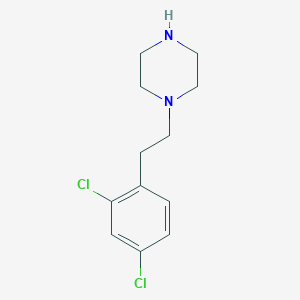 1-[2-(2,4-Dichlorophenyl)ethyl]piperazine