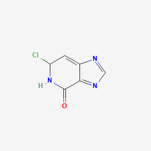 6-Chloro-1,5-dihydro-imidazo[4,5-c]pyridin-4-one