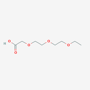 molecular formula C8H16O5 B12280653 [2-(2-Ethoxyethoxy)ethoxy]acetic acid CAS No. 7743-98-8