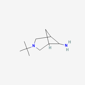 3-Tert-butyl-3-azabicyclo[3.1.1]heptan-6-amine