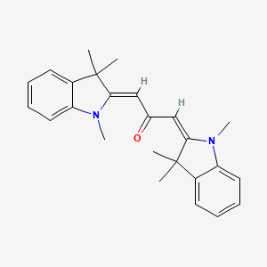 1,3-Bis(1,3,3-trimethyl-2-indolinylidene)-2-propanone