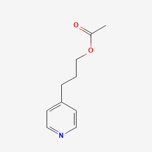 molecular formula C10H13NO2 B12280768 3-(4-Pyridyl)propyl Acetate 