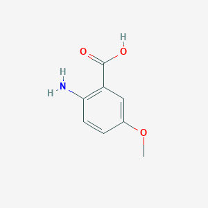 molecular formula C8H9NO3 B122808 2-Amino-5-methoxybenzoic acid CAS No. 6705-03-9