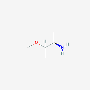 molecular formula C5H13NO B12280823 (2R)-3-methoxybutan-2-amine 