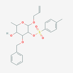 Allyl 3-O-benzyl-2-O-p-tolylsulfonyl-a-L-rhamnopyranoside