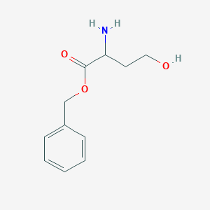 molecular formula C11H15NO3 B12280844 Benzyl 2-amino-4-hydroxybutanoate 