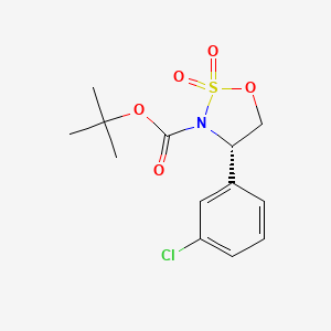 (S)-3-Boc-4-(3-chlorophenyl)-1,2,3-oxathiazolidine 2,2-dioxide