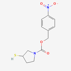 (S)-3-mercapto-1-(p-nitrobenzyloxycarbonyl)pyrrolidine