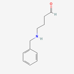 molecular formula C11H15NO B12280985 4-(Benzylamino)butanal 