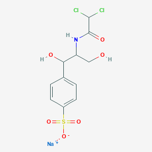 Sodium;4-[2-[(2,2-dichloroacetyl)amino]-1,3-dihydroxypropyl]benzenesulfonate