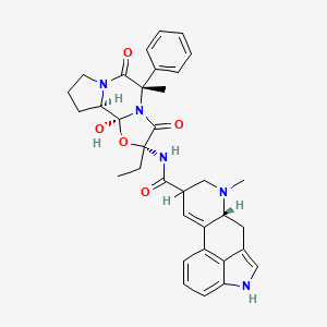 molecular formula C34H37N5O5 B1228113 Ergostinine CAS No. 3268-95-9
