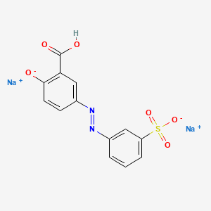 molecular formula C13H8N2Na2O6S B12281137 Mordant Yellow 66 