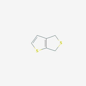 molecular formula C6H6S2 B12281246 4,6-Dihydrothieno[3,4-b]thiophene 