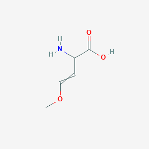 molecular formula C5H9NO3 B1228134 Amino-4-methoxy-3-butenoic acid 