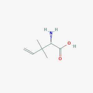 4-Pentenoic acid, 2-amino-3,3-dimethyl-, (2S)-