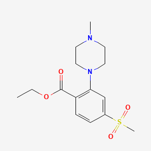 Ethyl 2-(4-Methyl-1-piperazinyl)-4-(methylsulfonyl)benzoate