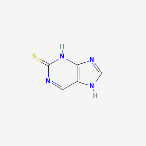 molecular formula C5H4N4S B1228145 2-Mercaptopurine CAS No. 28128-19-0