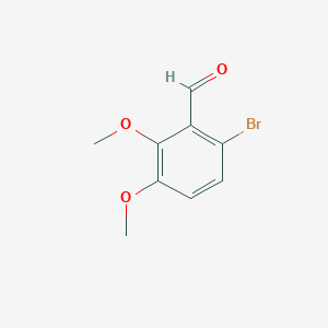 molecular formula C9H9BrO3 B1228148 6-Bromo-2,3-dimethoxybenzaldehyde CAS No. 53811-50-0