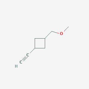 1-Ethynyl-3-(methoxymethyl)cyclobutane