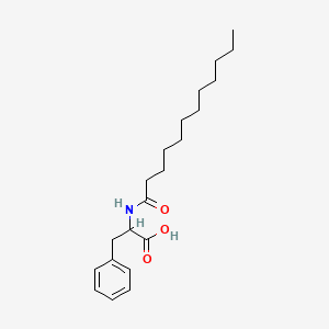 molecular formula C21H33NO3 B12281566 N-Dodecanoyl-phenlyalanine 