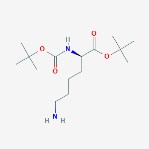 molecular formula C15H30N2O4 B12281600 Boc-D-Lys-OtBu 