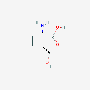 (1S,2R)-1-Amino-2-(hydroxymethyl)cyclobutanecarboxylic acid