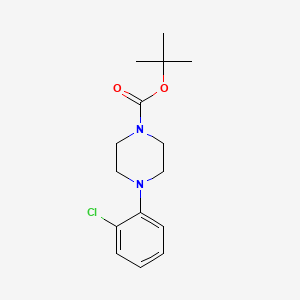 molecular formula C15H21ClN2O2 B12281735 Tert-butyl 4-(2-chlorophenyl)piperazine-1-carboxylate 