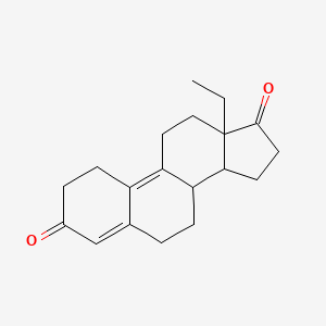 molecular formula C19H24O2 B12281755 Methylestradienedione 