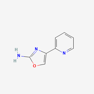 4-(2-Pyridinyl)-2-oxazolamine