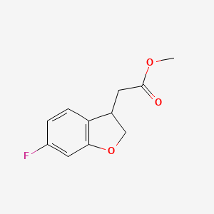 Methyl 6-Fluoro-2,3-dihydrobenzofuran-3-acetate