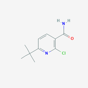 6-(Tert-butyl)-2-chloronicotinamide