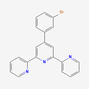 4-(3-bromophenyl)-2,6-dipyridin-2-ylpyridine