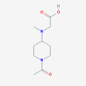 [(1-Acetyl-piperidin-4-yl)-methyl-amino]-acetic acid