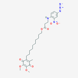 molecular formula C28H37N5O8 B1228187 Dmmandbq CAS No. 75656-28-9