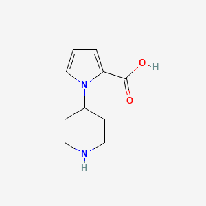 1-(piperidin-4-yl)-1H-pyrrole-2-carboxylic acid