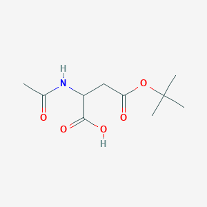 molecular formula C10H17NO5 B12281936 Ac-Asp-OtBu 