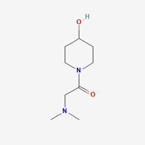 Ethanone, 2-(dimethylamino)-1-(4-hydroxy-1-piperidinyl)-