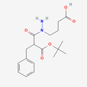 Butanoic acid,4-[[2-[[(1,1-dimethylethoxy)carbonyl]amino]-1-oxo-3-phenylpropyl]amino]-, (S)-(9CI)