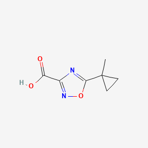 5-(1-Methylcyclopropyl)-1,2,4-oxadiazole-3-carboxylic acid