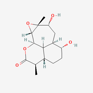 molecular formula C15H22O5 B1228214 3-Hydroxydeoxyartemisinin CAS No. 82003-85-8