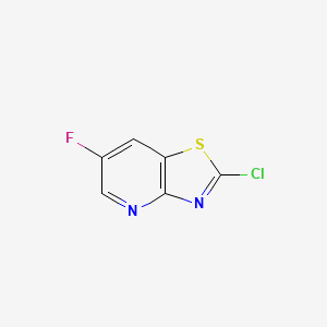 2-Chloro-6-fluorothiazolo[4,5-b]pyridine