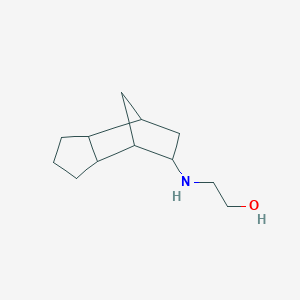 2-({Tricyclo[5.2.1.0,2,6]decan-8-yl}amino)ethan-1-ol