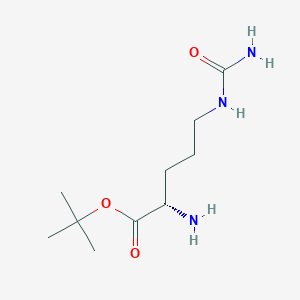 molecular formula C10H21N3O3 B12282234 H-Cit-OtBu 