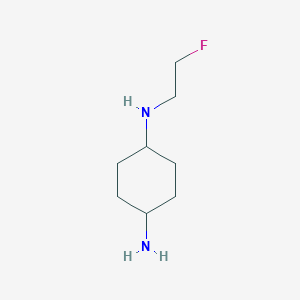 cis-N1-(2-Fluoroethyl)-1,4-cyclohexanediamine