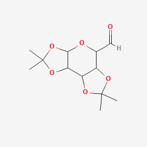 4,4,11,11-Tetramethyl-3,5,7,10,12-pentaoxatricyclo[7.3.0.02,6]dodecane-8-carbaldehyde