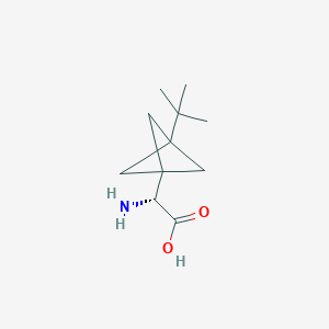 (2R)-2-amino-2-{3-tert-butylbicyclo[1.1.1]pentan-1-yl}acetic acid