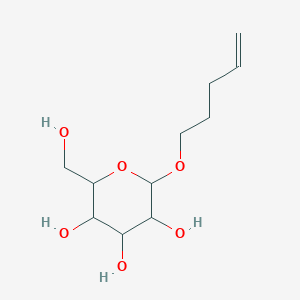 2-(Hydroxymethyl)-6-pent-4-enoxyoxane-3,4,5-triol