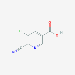 5-Chloro-6-cyanonicotinic acid