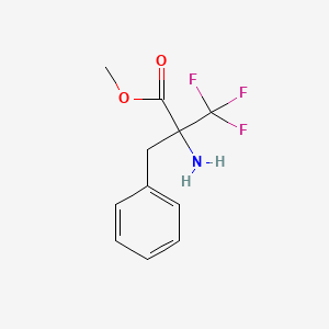 Methyl 2-amino-2-benzyl-3,3,3-trifluoropropanoate